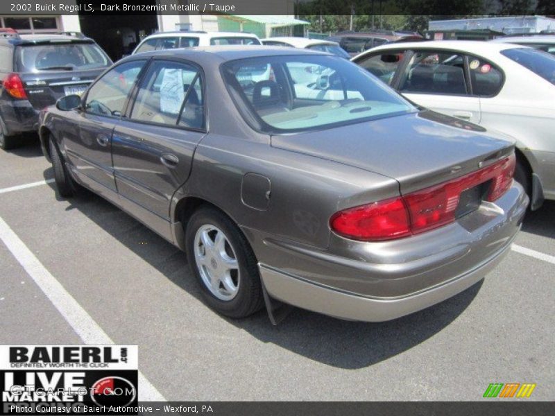Dark Bronzemist Metallic / Taupe 2002 Buick Regal LS