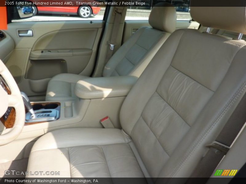  2005 Five Hundred Limited AWD Pebble Beige Interior