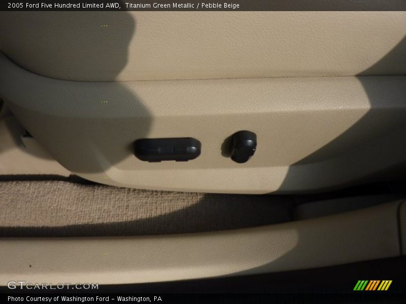 Titanium Green Metallic / Pebble Beige 2005 Ford Five Hundred Limited AWD