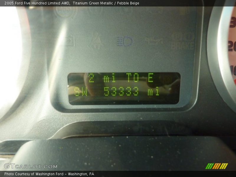 Titanium Green Metallic / Pebble Beige 2005 Ford Five Hundred Limited AWD