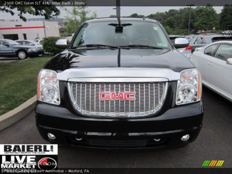 Onyx Black / Ebony 2008 GMC Yukon SLT 4x4