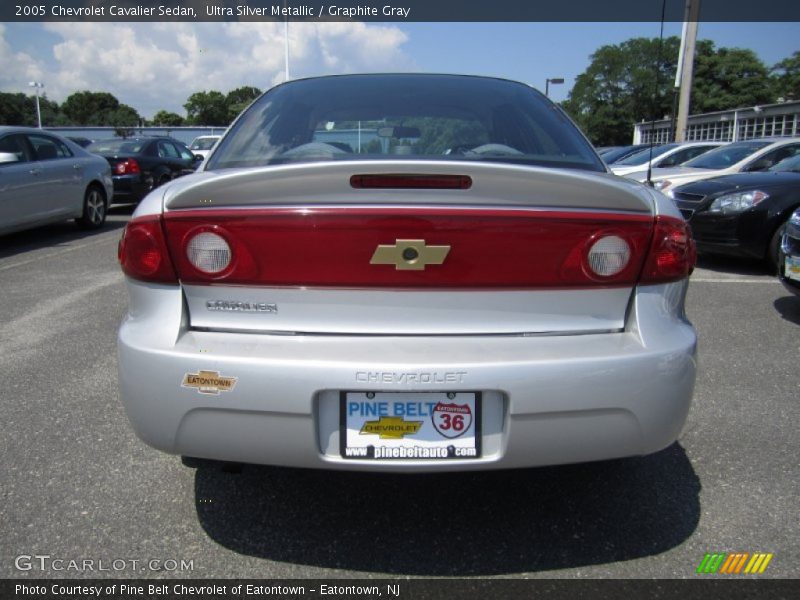 Ultra Silver Metallic / Graphite Gray 2005 Chevrolet Cavalier Sedan