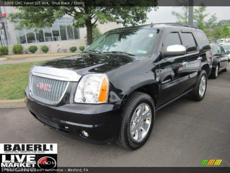 Onyx Black / Ebony 2008 GMC Yukon SLT 4x4