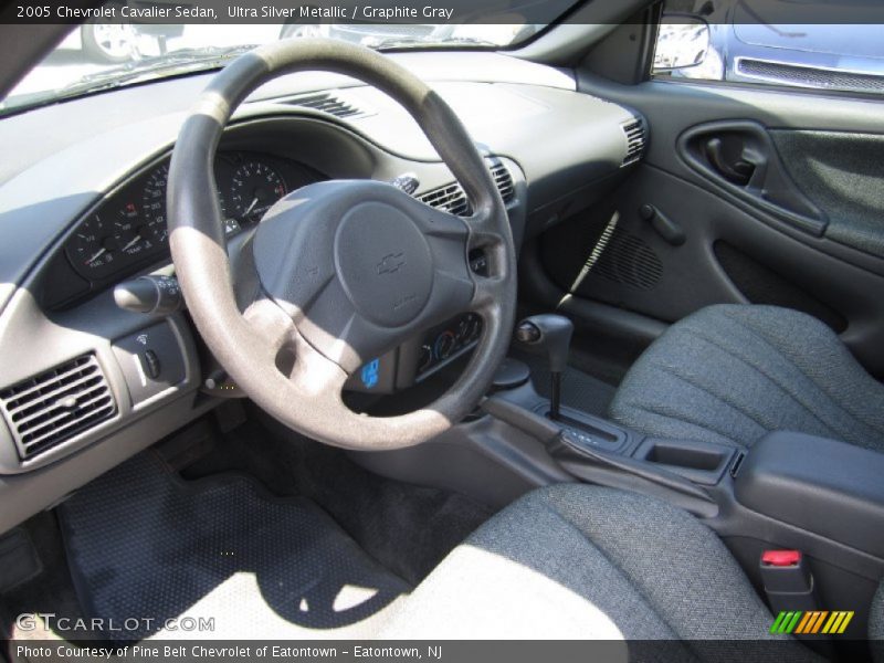 Ultra Silver Metallic / Graphite Gray 2005 Chevrolet Cavalier Sedan