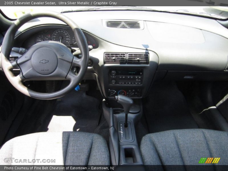 Ultra Silver Metallic / Graphite Gray 2005 Chevrolet Cavalier Sedan