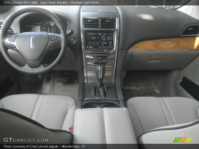 Ingot Silver Metallic / Medium Light Stone 2011 Lincoln MKX AWD