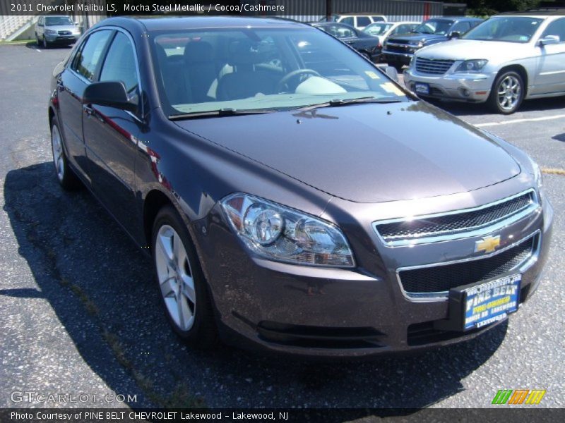 Mocha Steel Metallic / Cocoa/Cashmere 2011 Chevrolet Malibu LS
