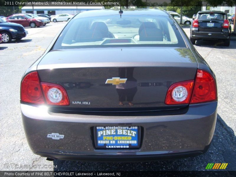 Mocha Steel Metallic / Cocoa/Cashmere 2011 Chevrolet Malibu LS