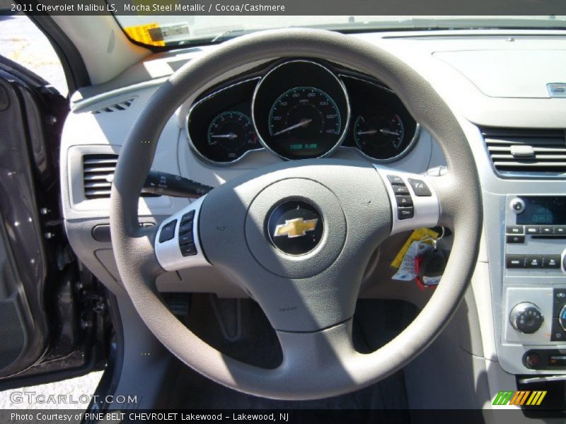 Mocha Steel Metallic / Cocoa/Cashmere 2011 Chevrolet Malibu LS