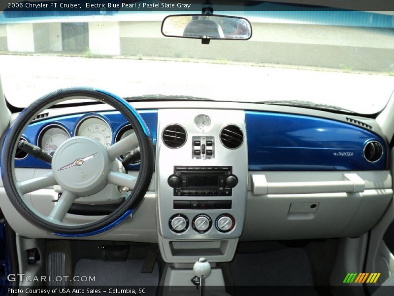 Electric Blue Pearl / Pastel Slate Gray 2006 Chrysler PT Cruiser