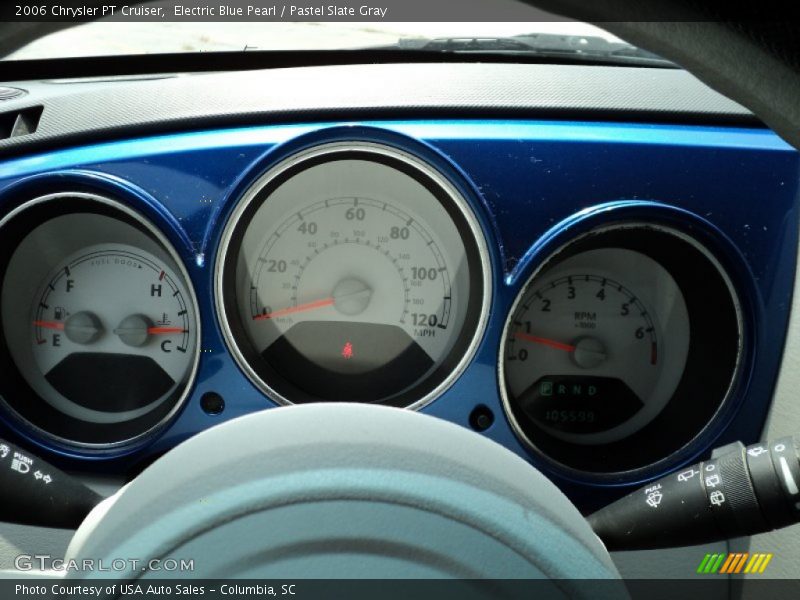 Electric Blue Pearl / Pastel Slate Gray 2006 Chrysler PT Cruiser