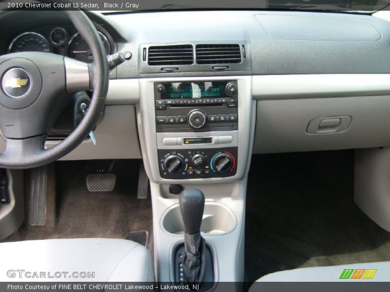 Black / Gray 2010 Chevrolet Cobalt LS Sedan