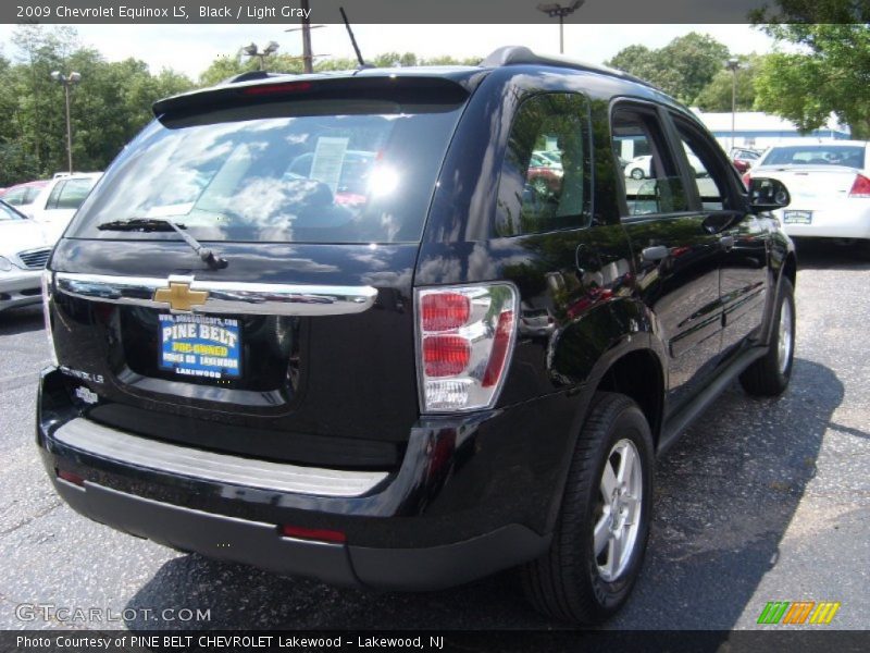 Black / Light Gray 2009 Chevrolet Equinox LS