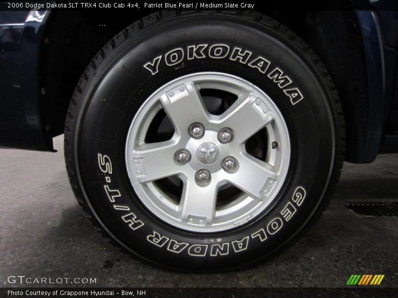 Patriot Blue Pearl / Medium Slate Gray 2006 Dodge Dakota SLT TRX4 Club Cab 4x4