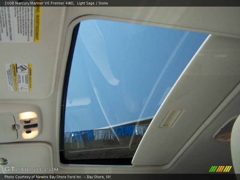 Light Sage / Stone 2008 Mercury Mariner V6 Premier 4WD