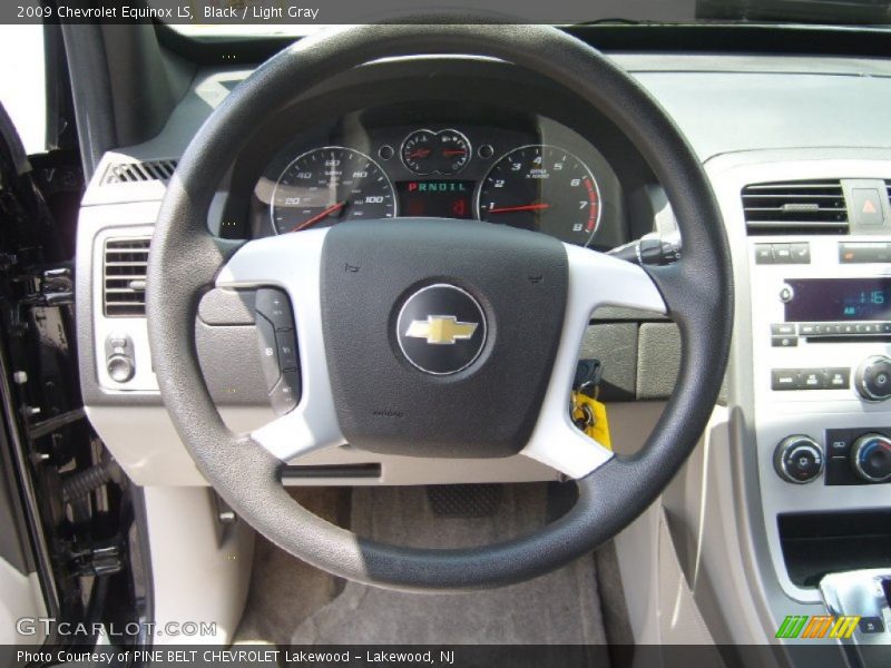Black / Light Gray 2009 Chevrolet Equinox LS