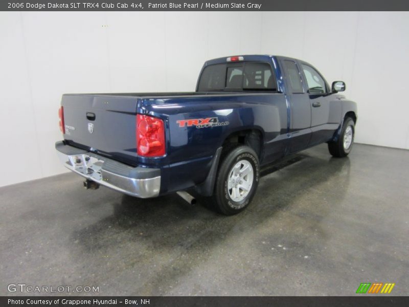 Patriot Blue Pearl / Medium Slate Gray 2006 Dodge Dakota SLT TRX4 Club Cab 4x4