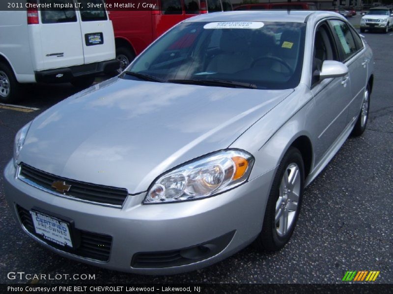 Silver Ice Metallic / Gray 2011 Chevrolet Impala LT