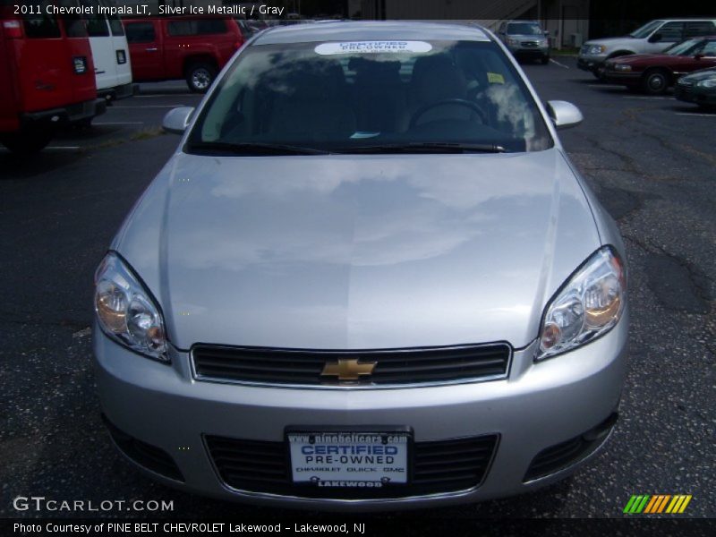 Silver Ice Metallic / Gray 2011 Chevrolet Impala LT