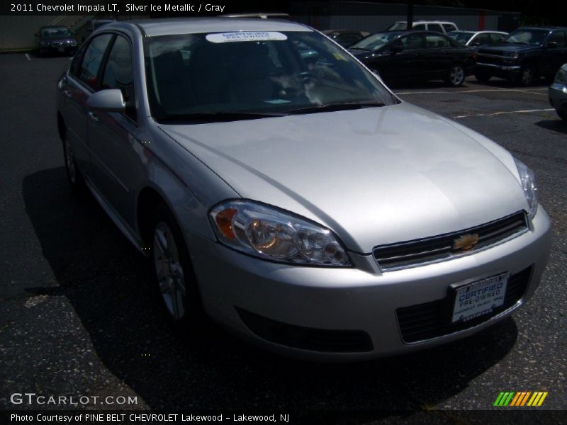 Silver Ice Metallic / Gray 2011 Chevrolet Impala LT
