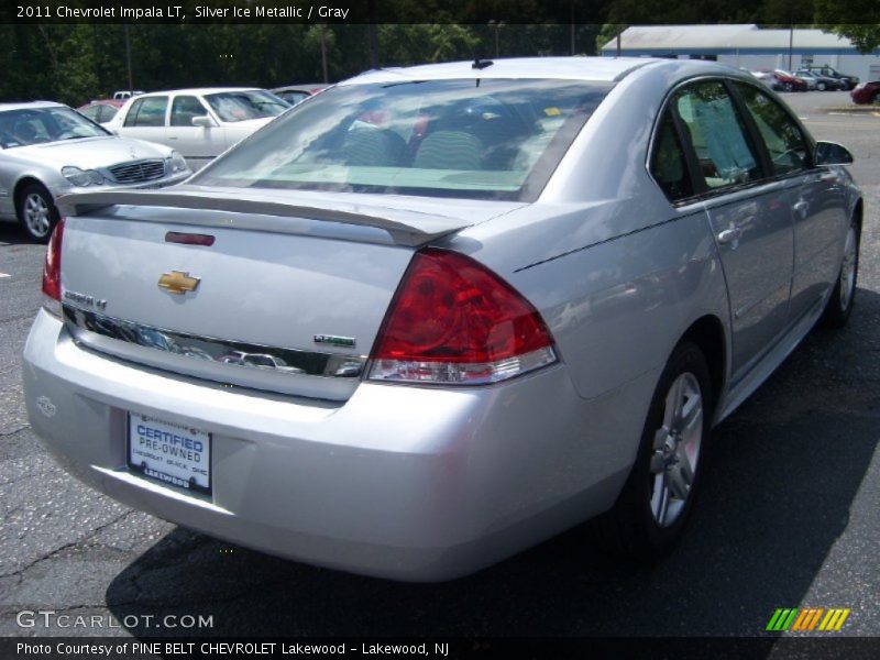Silver Ice Metallic / Gray 2011 Chevrolet Impala LT