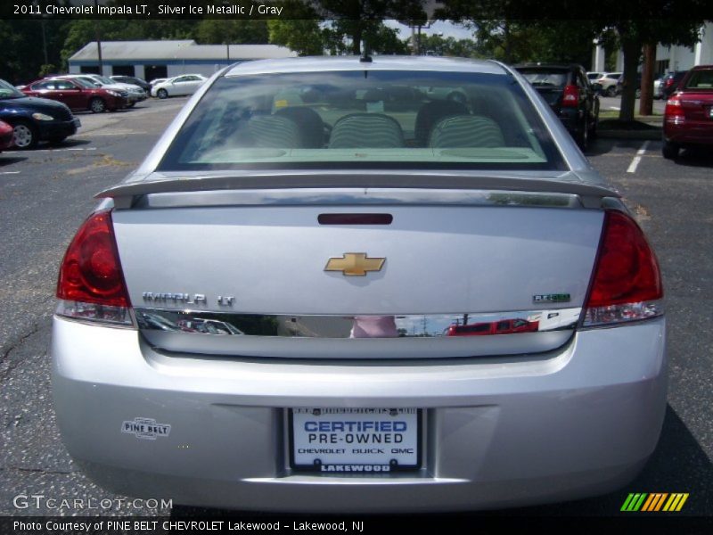 Silver Ice Metallic / Gray 2011 Chevrolet Impala LT