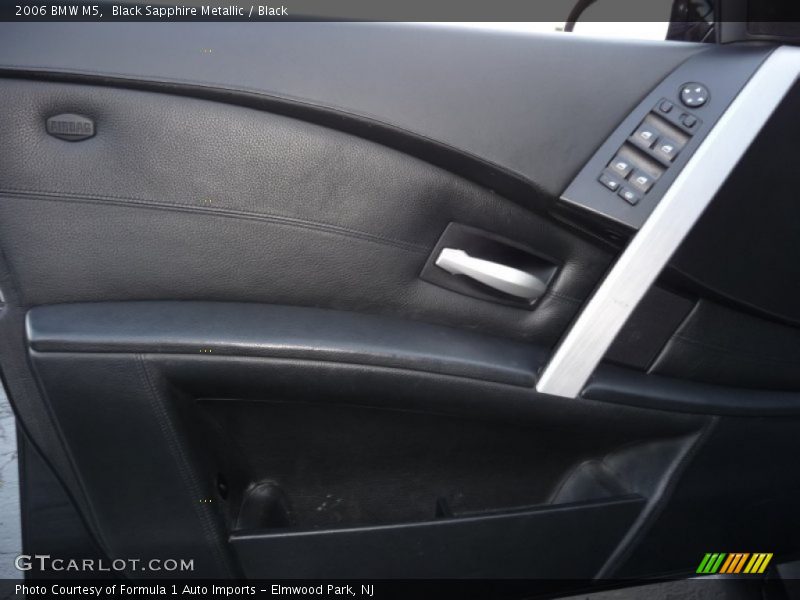Black Sapphire Metallic / Black 2006 BMW M5