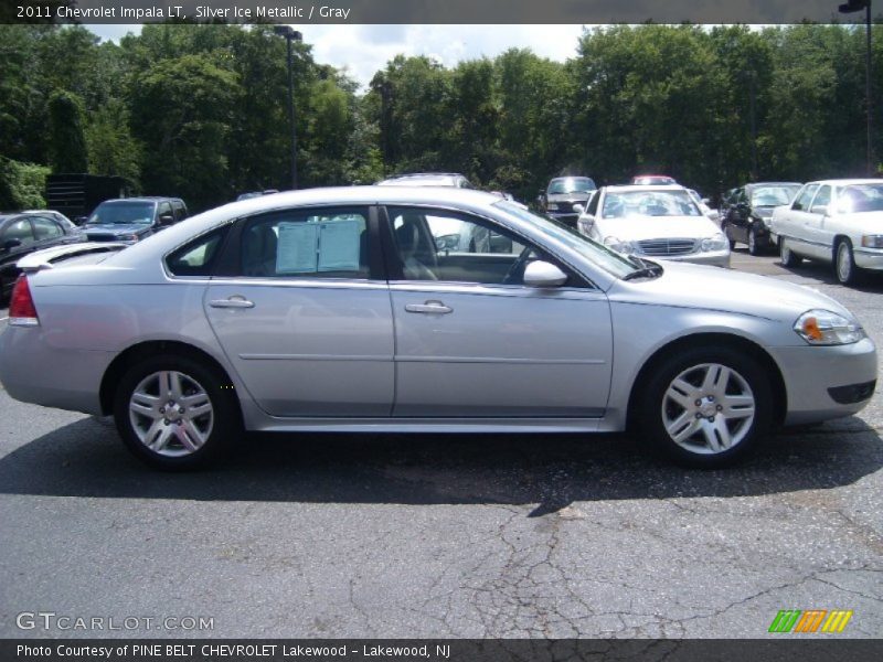 Silver Ice Metallic / Gray 2011 Chevrolet Impala LT