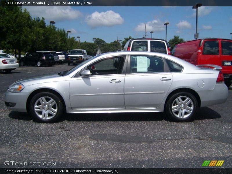 Silver Ice Metallic / Gray 2011 Chevrolet Impala LT
