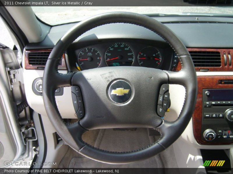 Silver Ice Metallic / Gray 2011 Chevrolet Impala LT