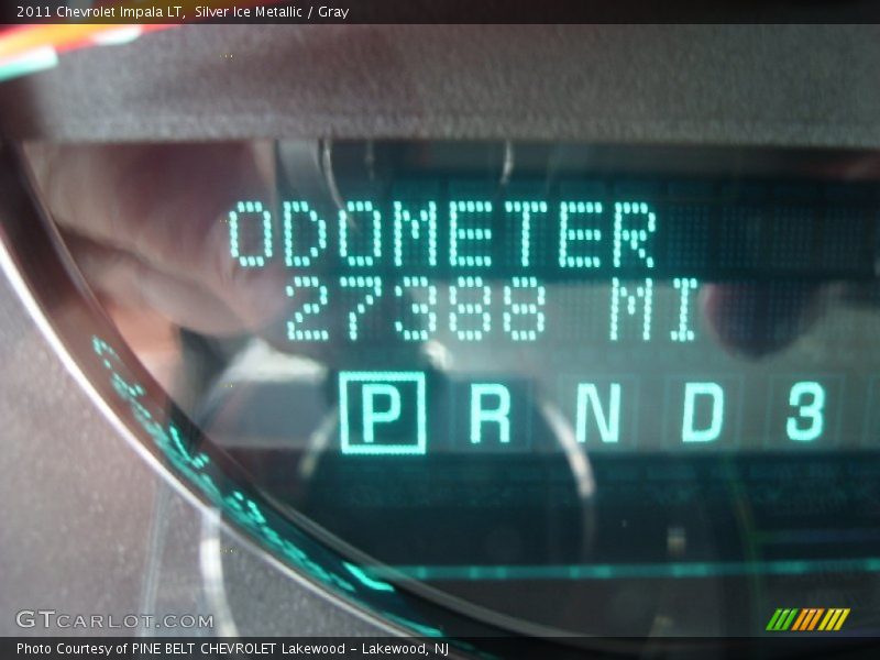 Silver Ice Metallic / Gray 2011 Chevrolet Impala LT