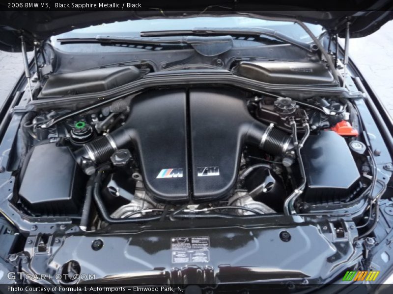  2006 M5  Engine - 5.0 Liter M DOHC 40-Valve VVT V10