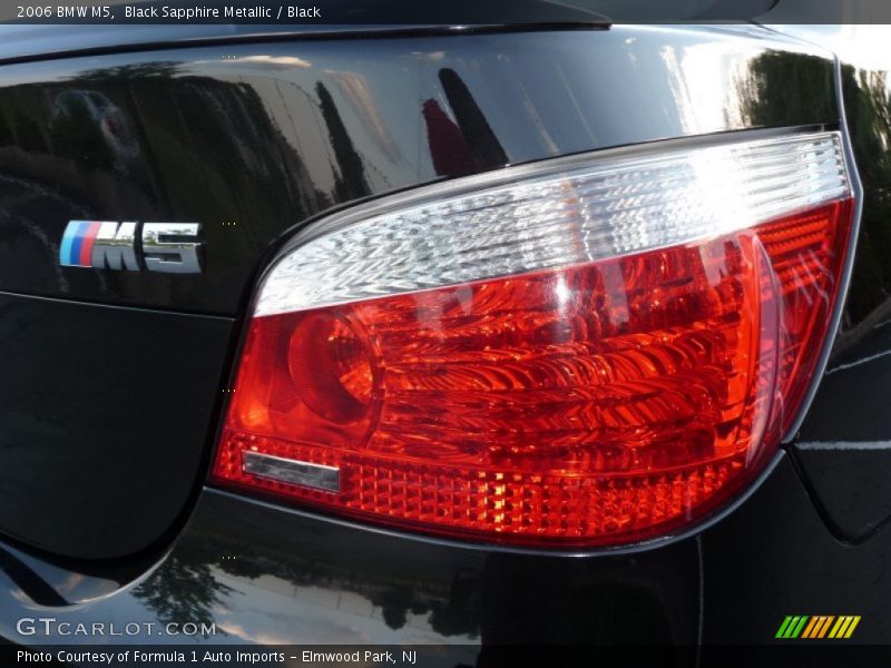 Black Sapphire Metallic / Black 2006 BMW M5