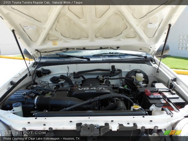  2005 Tundra Regular Cab Engine - 4.7 Liter DOHC 32-Valve V8