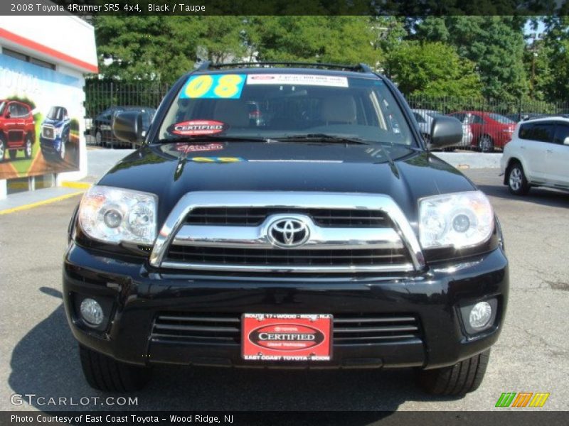 Black / Taupe 2008 Toyota 4Runner SR5 4x4
