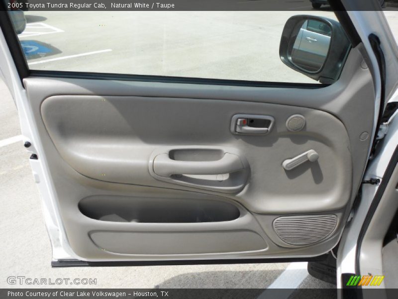 Natural White / Taupe 2005 Toyota Tundra Regular Cab