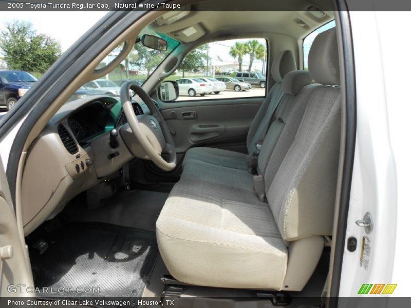 Natural White / Taupe 2005 Toyota Tundra Regular Cab