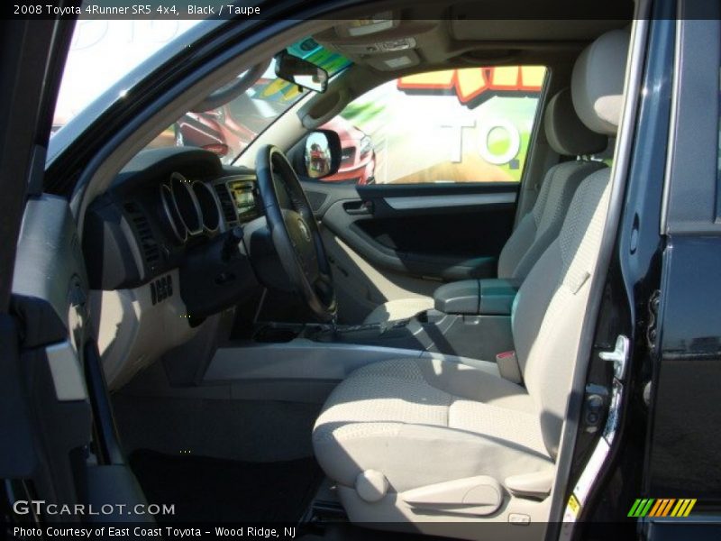 Black / Taupe 2008 Toyota 4Runner SR5 4x4