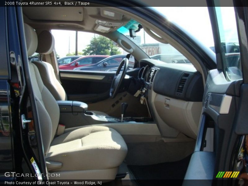 Black / Taupe 2008 Toyota 4Runner SR5 4x4