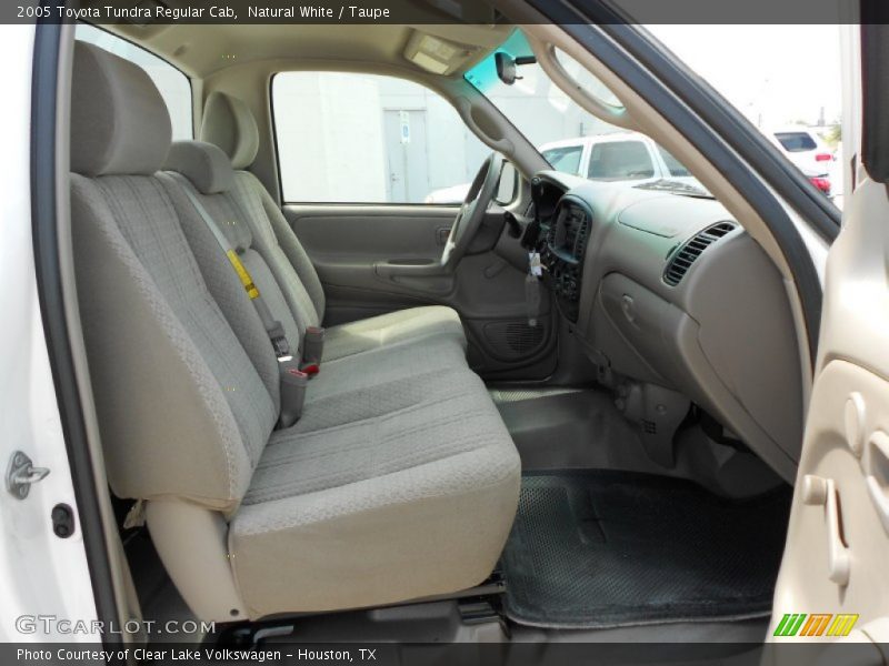 Natural White / Taupe 2005 Toyota Tundra Regular Cab