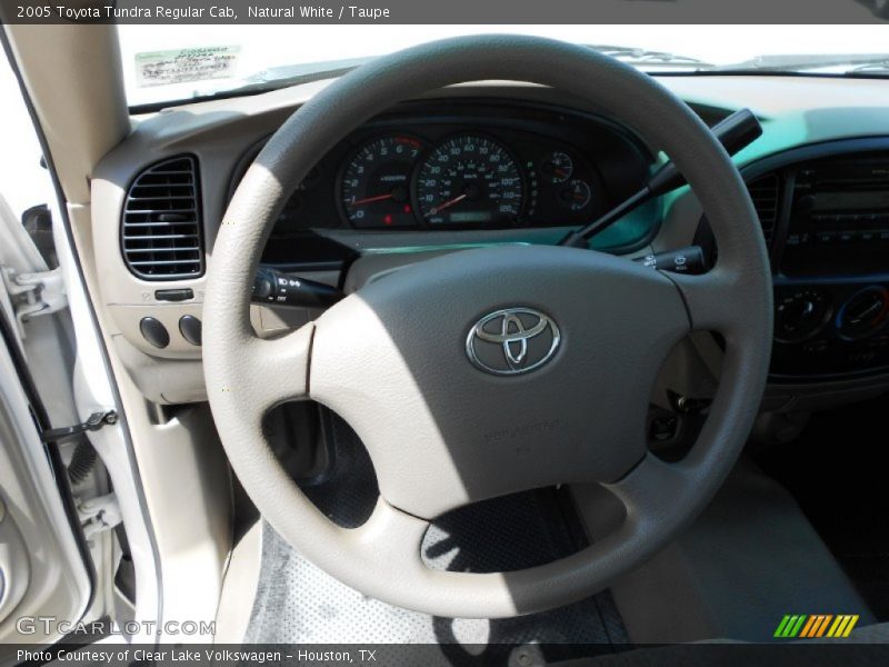 Natural White / Taupe 2005 Toyota Tundra Regular Cab