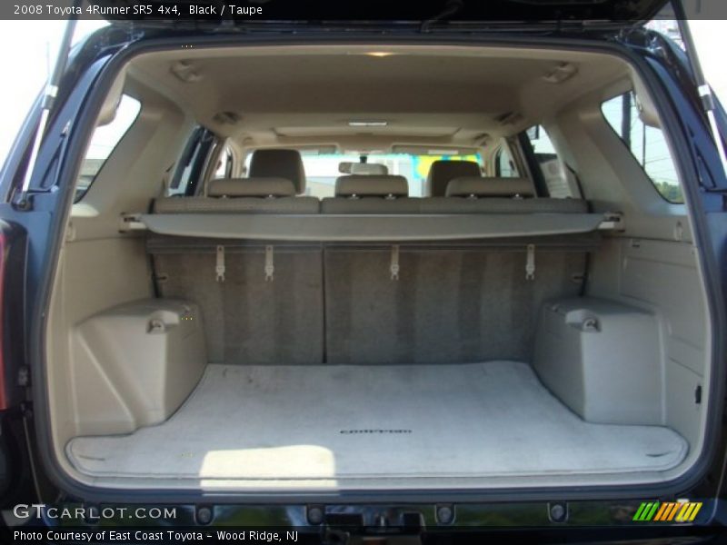 Black / Taupe 2008 Toyota 4Runner SR5 4x4
