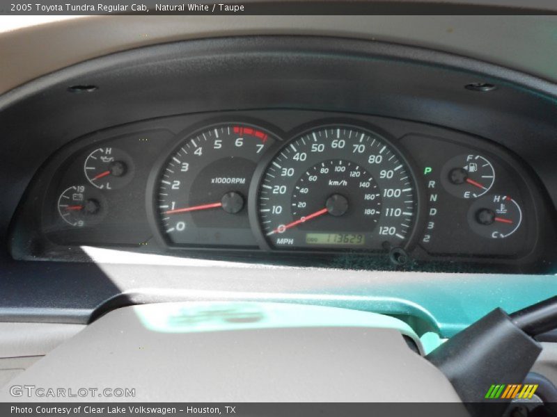 Natural White / Taupe 2005 Toyota Tundra Regular Cab