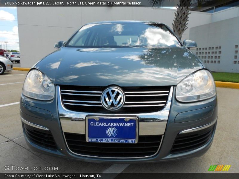 North Sea Green Metallic / Anthracite Black 2006 Volkswagen Jetta 2.5 Sedan
