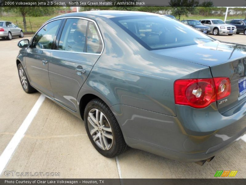 North Sea Green Metallic / Anthracite Black 2006 Volkswagen Jetta 2.5 Sedan