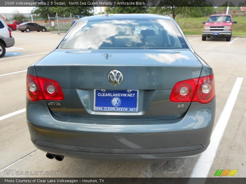 North Sea Green Metallic / Anthracite Black 2006 Volkswagen Jetta 2.5 Sedan