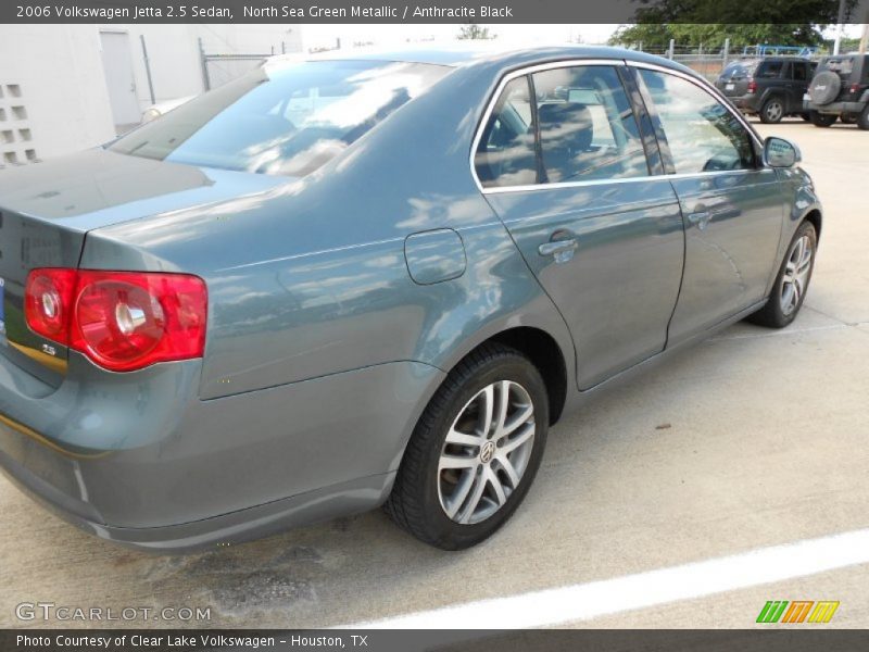 North Sea Green Metallic / Anthracite Black 2006 Volkswagen Jetta 2.5 Sedan