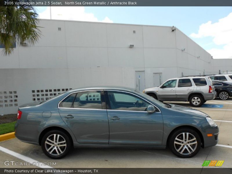 North Sea Green Metallic / Anthracite Black 2006 Volkswagen Jetta 2.5 Sedan