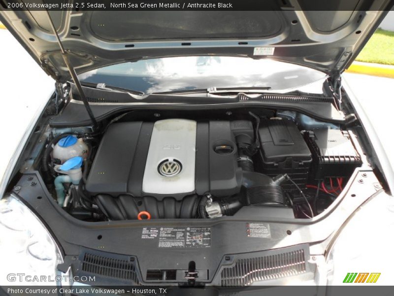 North Sea Green Metallic / Anthracite Black 2006 Volkswagen Jetta 2.5 Sedan