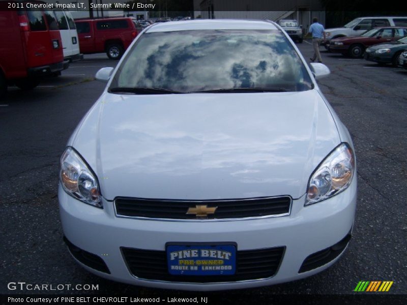 Summit White / Ebony 2011 Chevrolet Impala LT